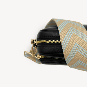Pale Blue & Tan Arrow Strap thumbnail-image-30