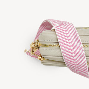 Pale Pink & White Chevron Strap thumbnail-image-45