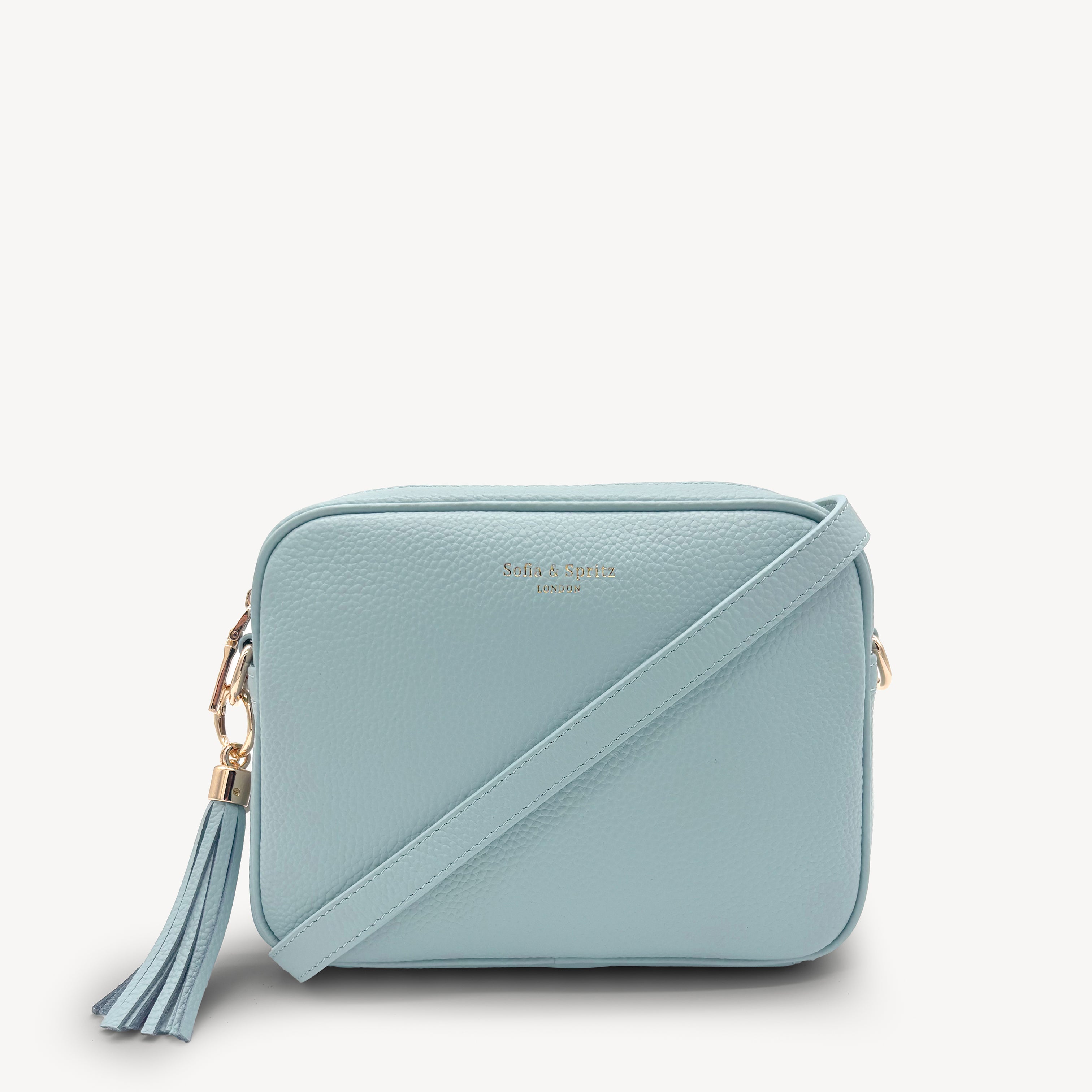 Lyla Crossbody Bag - Sky Blue – Sofia and Spritz
