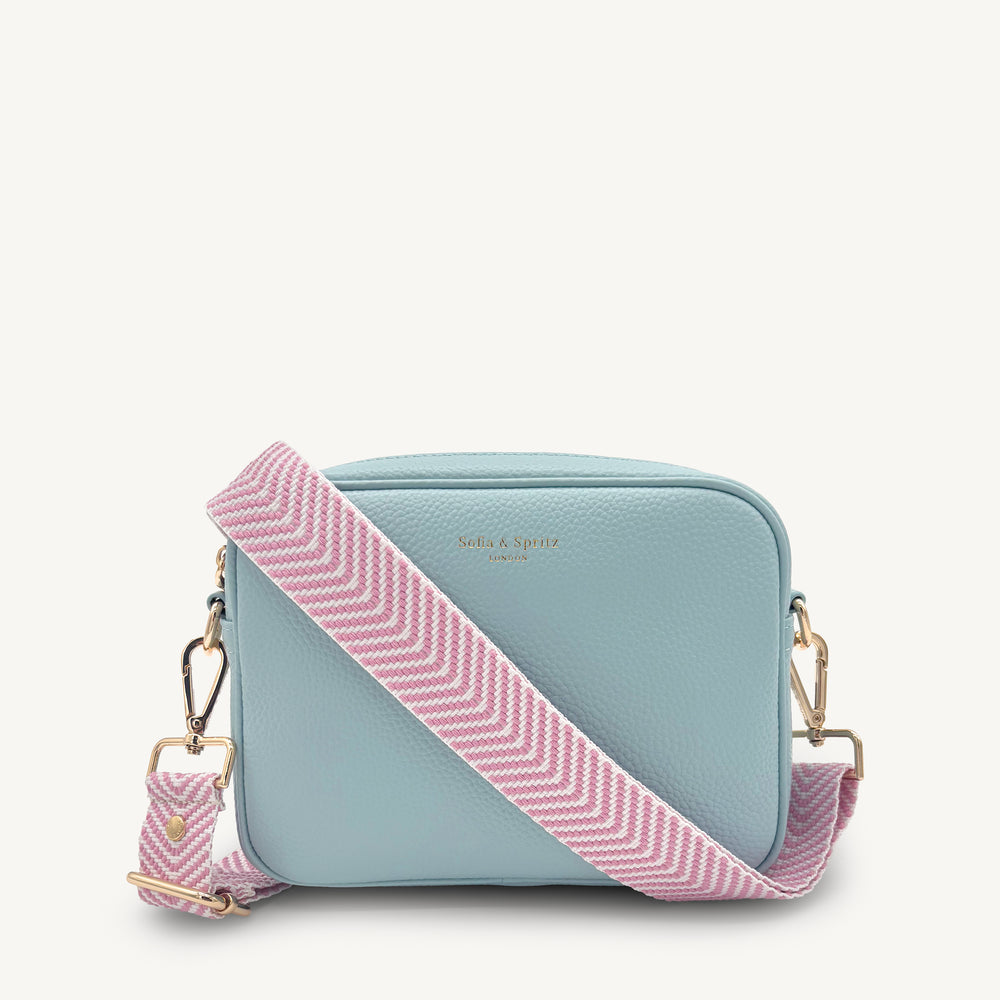 Pale Pink & White Chevron Strap thumbnail-image-20