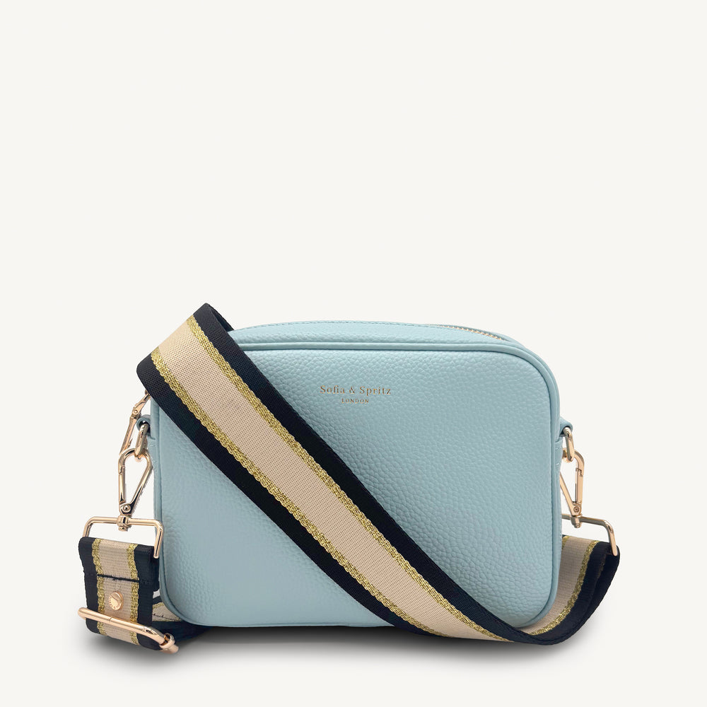 Black, Beige & Gold Stripe Strap thumbnail-image-17