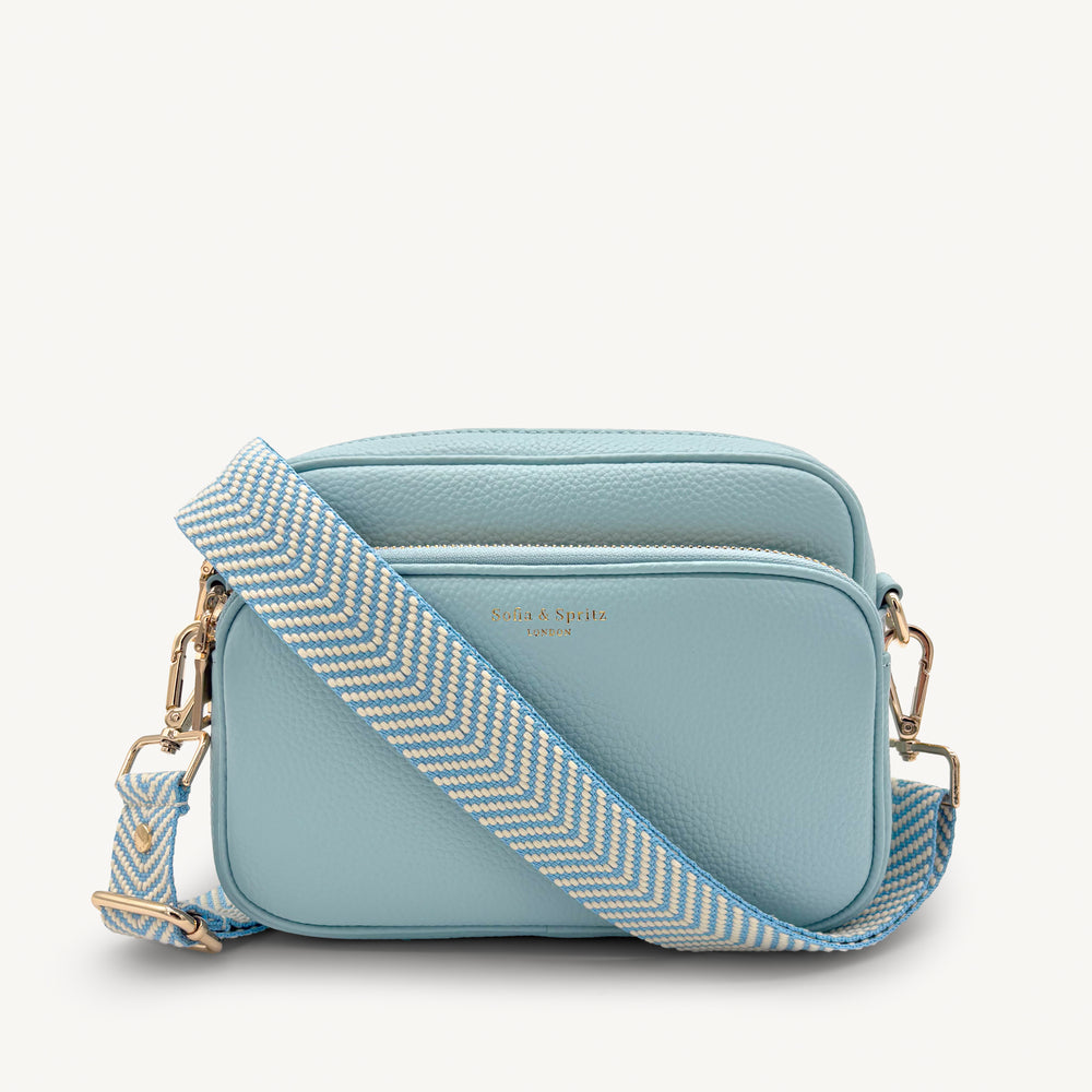 Alba Crossbody Bag - Sky Blue thumbnail-image-4