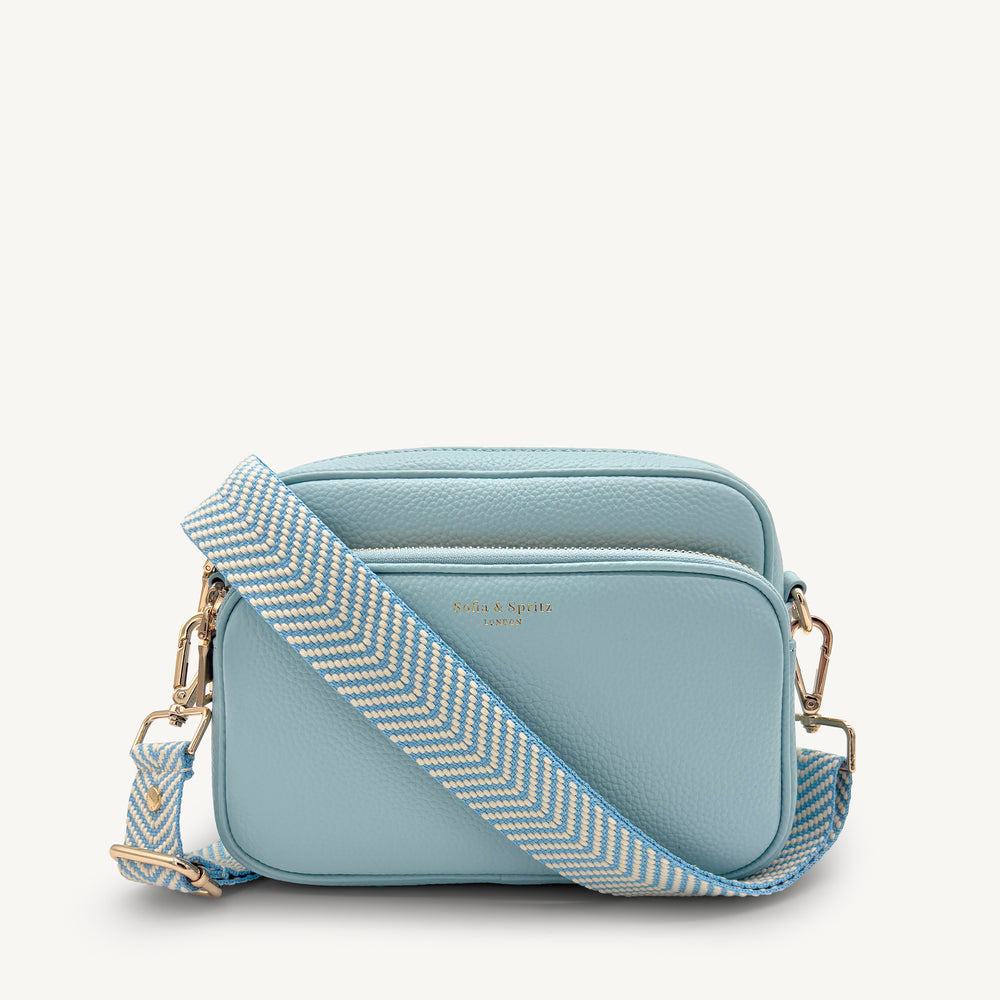 Sky Blue & White Chevron Strap thumbnail-image-47