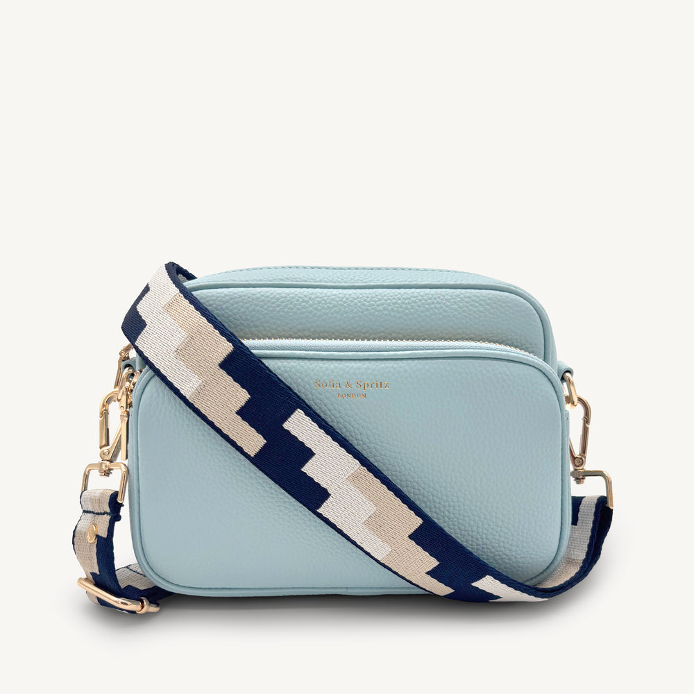 Navy, Stone & Tan Puzzle Strap thumbnail-image-44