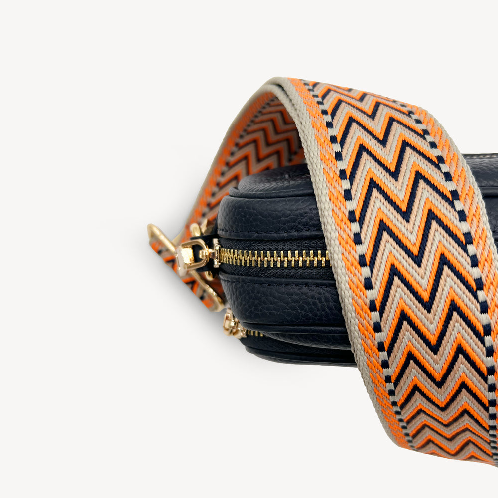 Orange, Black & Stone Aztec Strap thumbnail-image-46