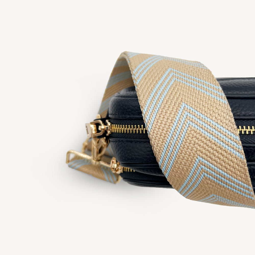 Pale Blue & Tan Arrow Strap thumbnail-image-32