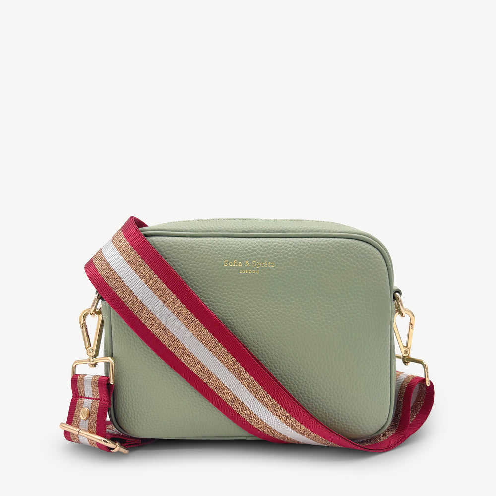Red & Gold Glitter Stripe Strap thumbnail-image-18