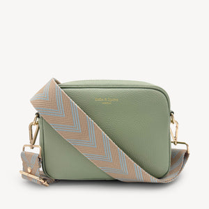 Pale Blue & Tan Arrow Strap thumbnail-image-23