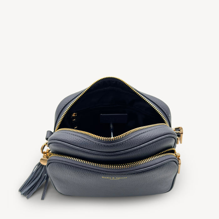 Alba Crossbody Bag - Shadow Blue