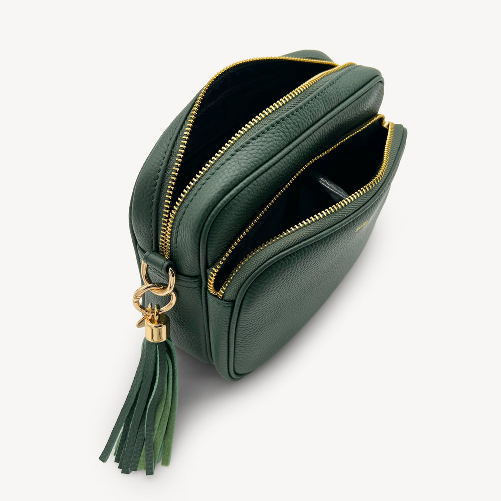 Alba Crossbody Bag - Racing Green thumbnail-image-11