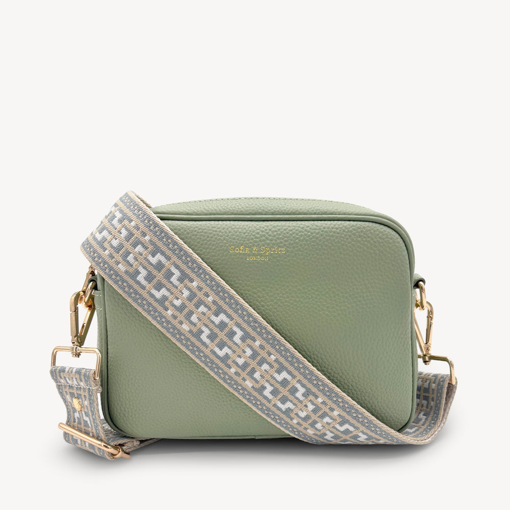 Lyla Crossbody Bag - Sage Green thumbnail-image-4