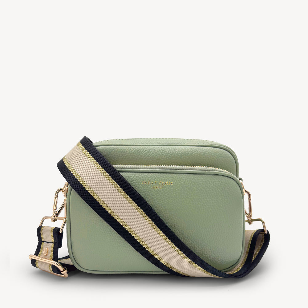 Black, Beige & Gold Stripe Strap thumbnail-image-29