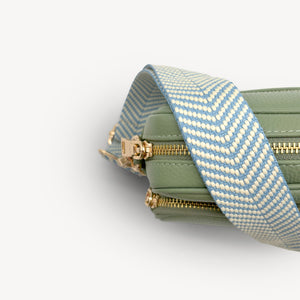 Sky Blue & White Chevron Strap thumbnail-image-42
