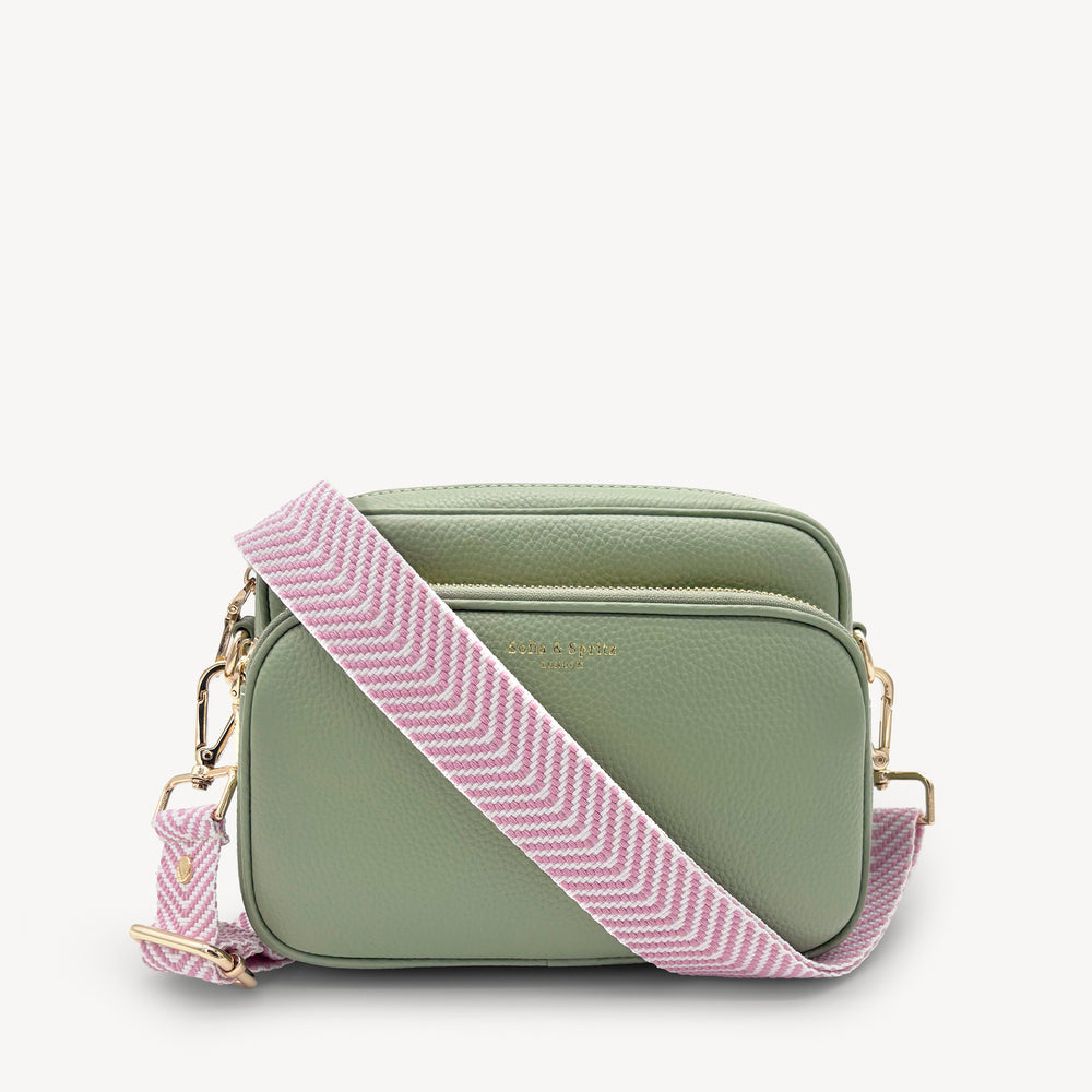 Pale Pink & White Chevron Strap thumbnail-image-48