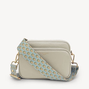 Sky Blue & Stone Peacock Strap thumbnail-image-7