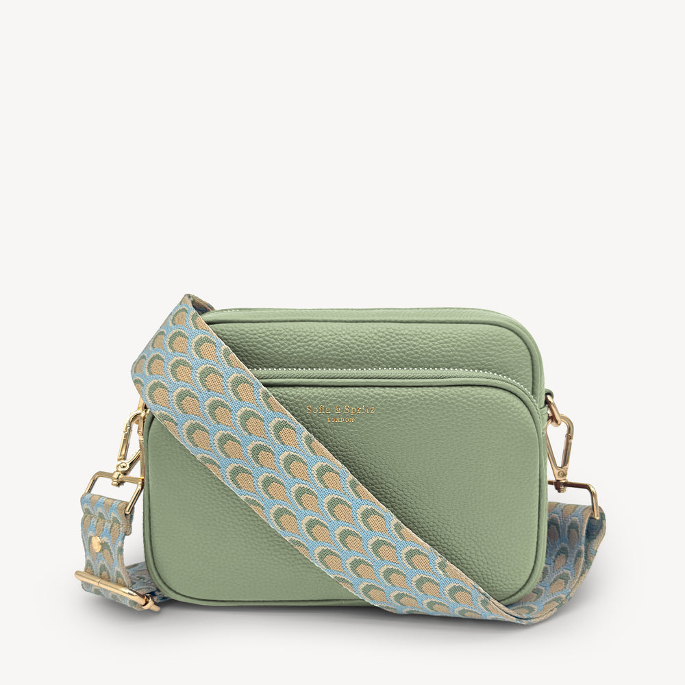Sky Blue & Stone Peacock Strap thumbnail-image-11