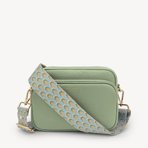 Sky Blue & Stone Peacock Strap thumbnail-image-11
