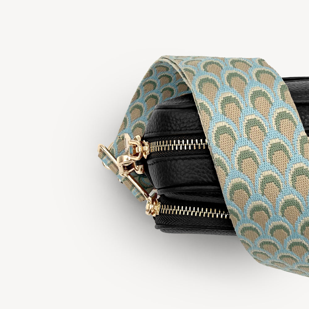 Sky Blue & Stone Peacock Strap thumbnail-image-10