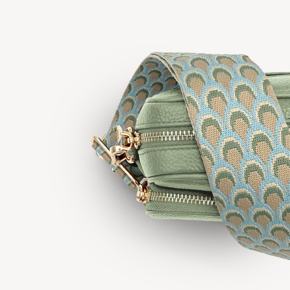 Sky Blue & Stone Peacock Strap thumbnail-image-12