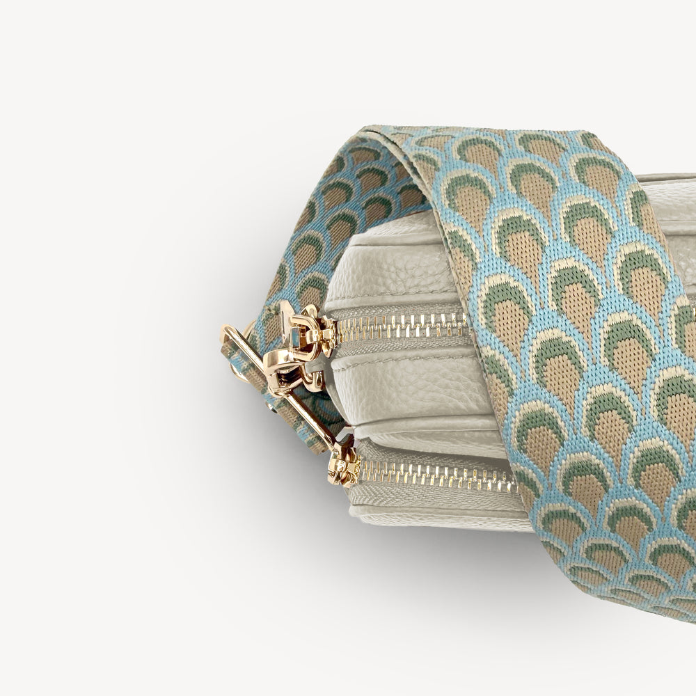 Sky Blue & Stone Peacock Strap thumbnail-image-8