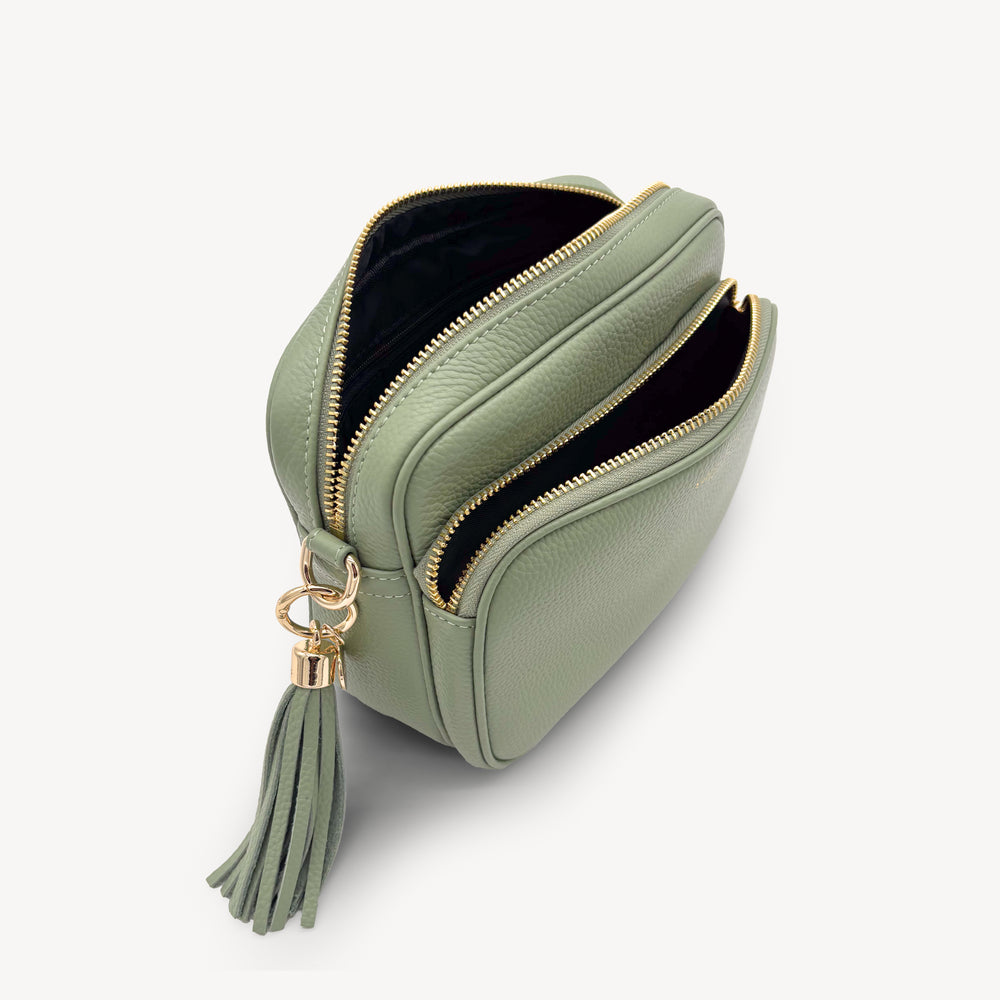 Alba Crossbody Bag - Sage Green thumbnail-image-6