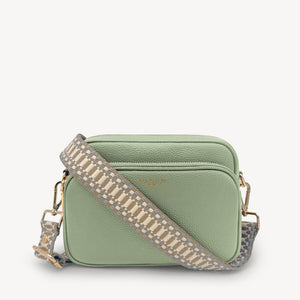 Taupe & White Stitch Strap thumbnail-image-9