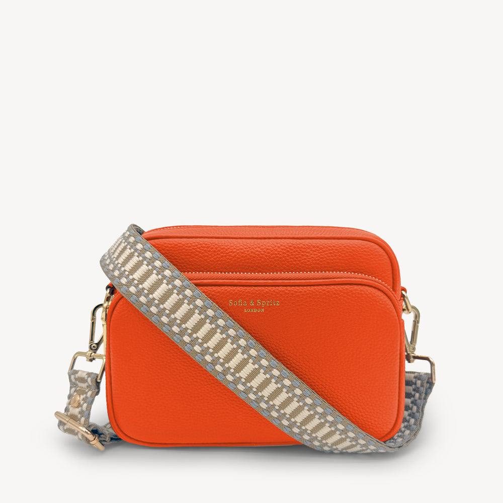 Taupe & White Stitch Strap thumbnail-image-15