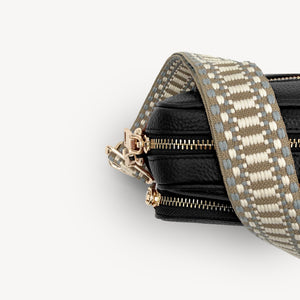 Taupe & White Stitch Strap thumbnail-image-6