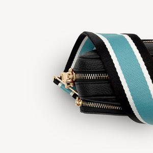 Sky Blue & Black Stripe Strap thumbnail-image-10