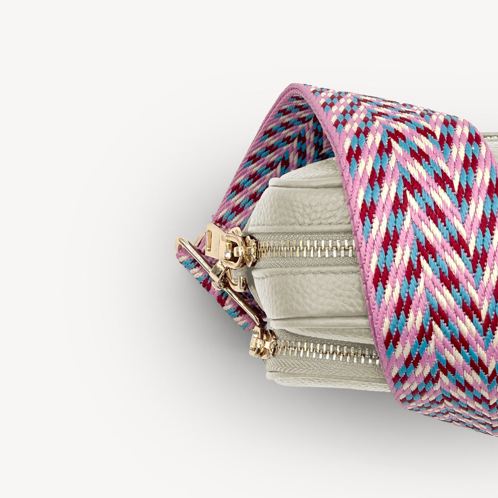 Pink & Blue Herringbone Strap thumbnail-image-22