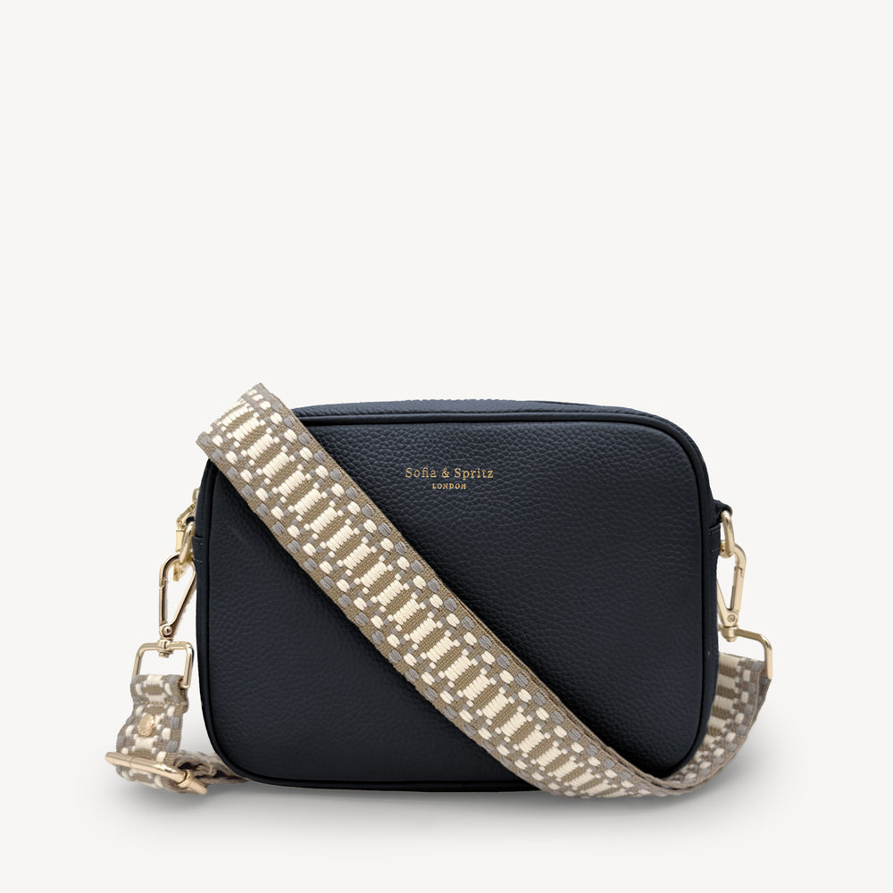 Taupe & White Stitch Strap thumbnail-image-27