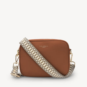 Taupe & White Stitch Strap thumbnail-image-43