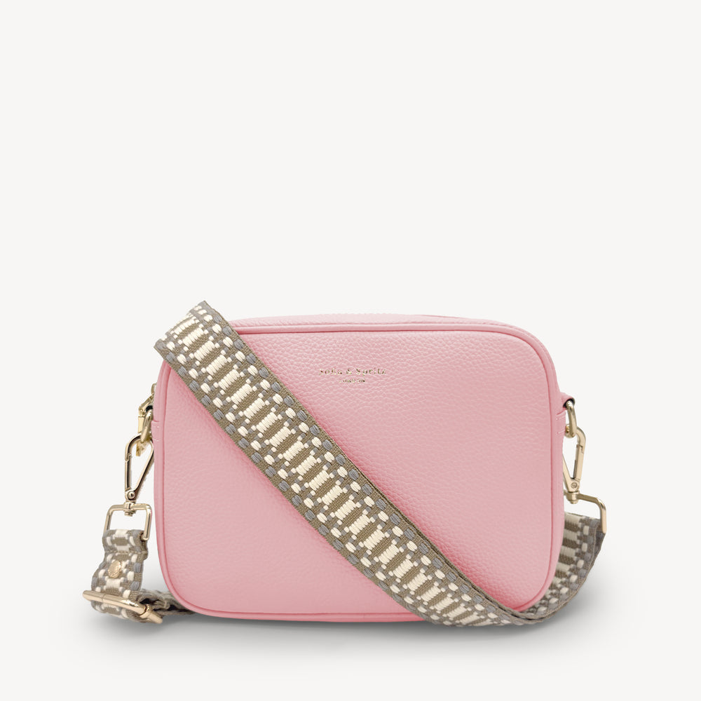 Taupe & White Stitch Strap thumbnail-image-31