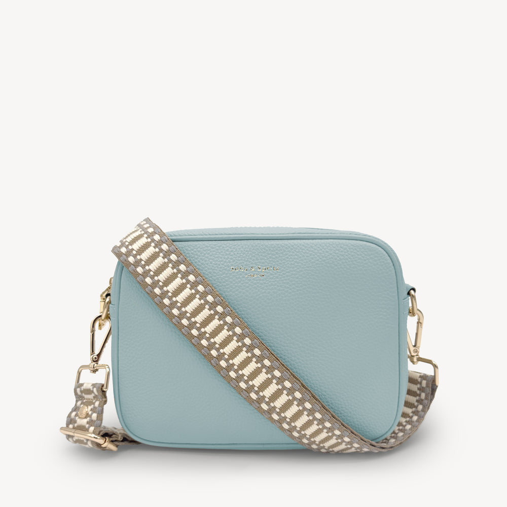 Taupe & White Stitch Strap thumbnail-image-39