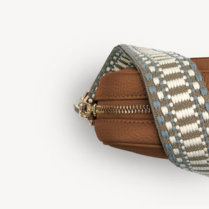 Taupe & White Stitch Strap thumbnail-image-44