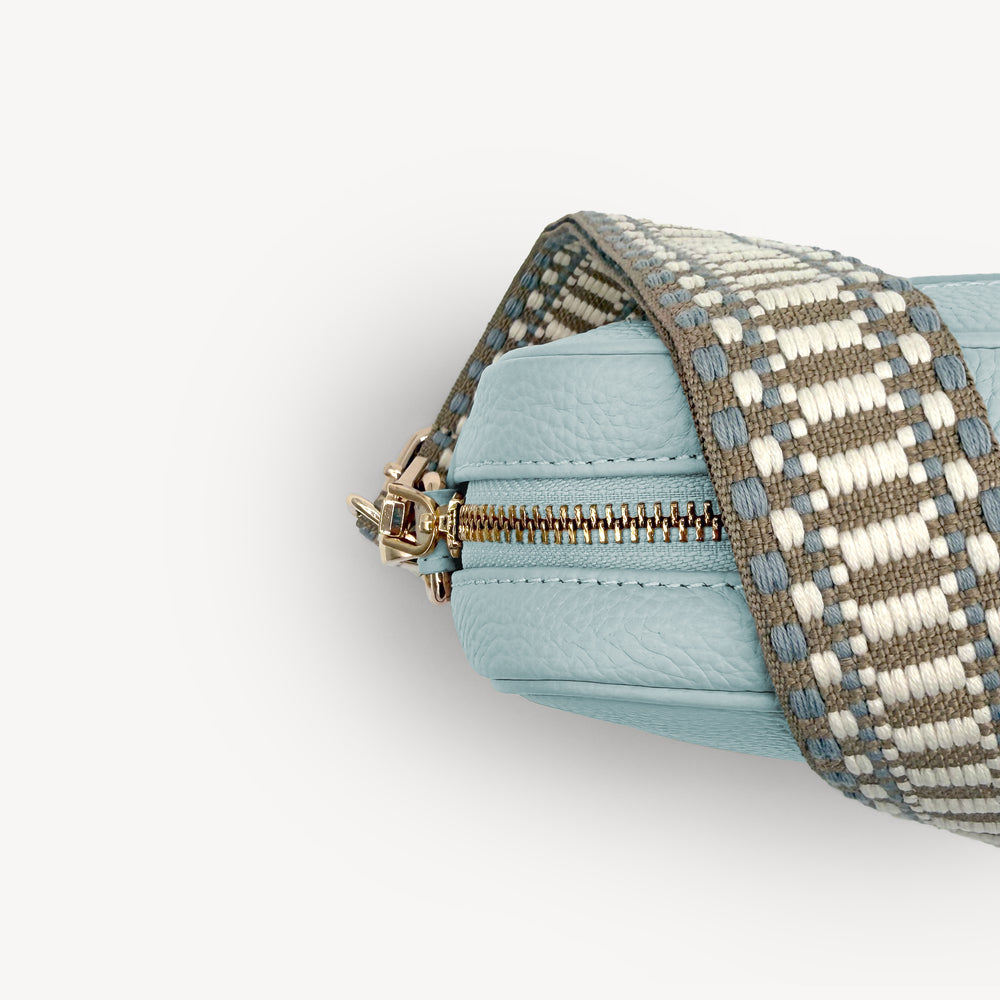 Taupe & White Stitch Strap thumbnail-image-40