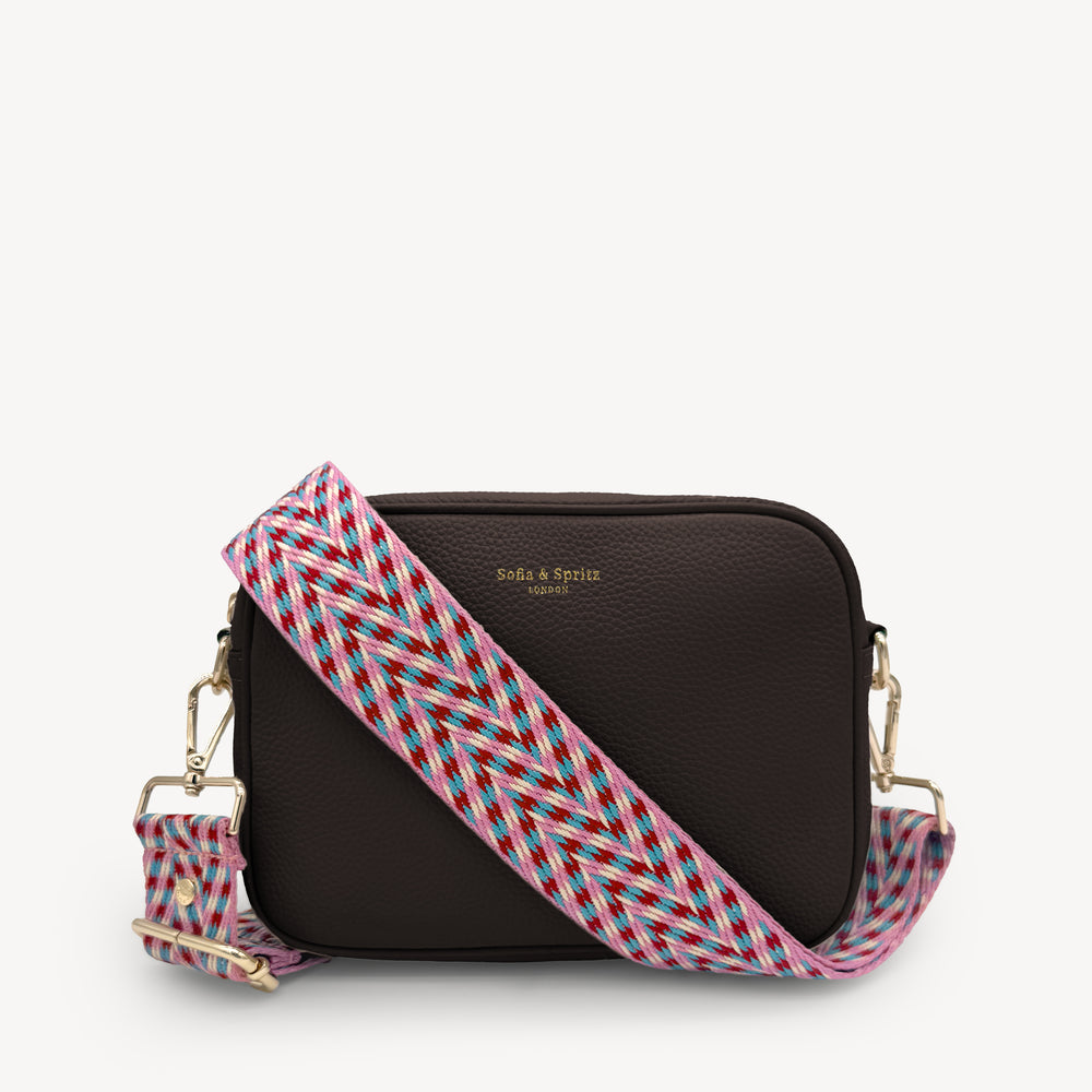 Pink & Blue Herringbone Strap thumbnail-image-49
