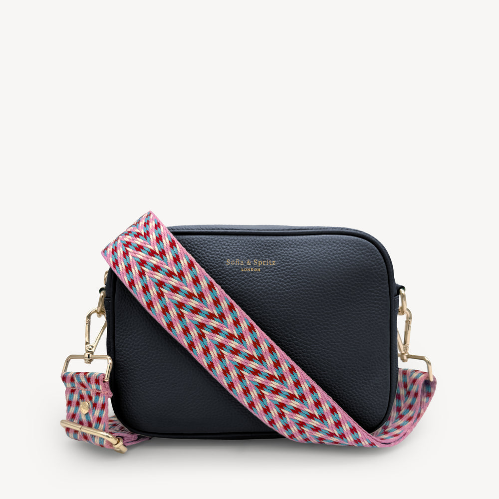 Pink & Blue Herringbone Strap thumbnail-image-27