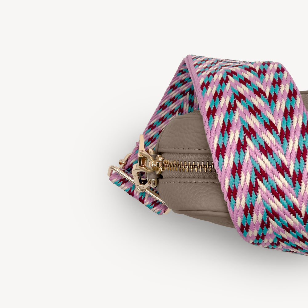 Pink & Blue Herringbone Strap thumbnail-image-52