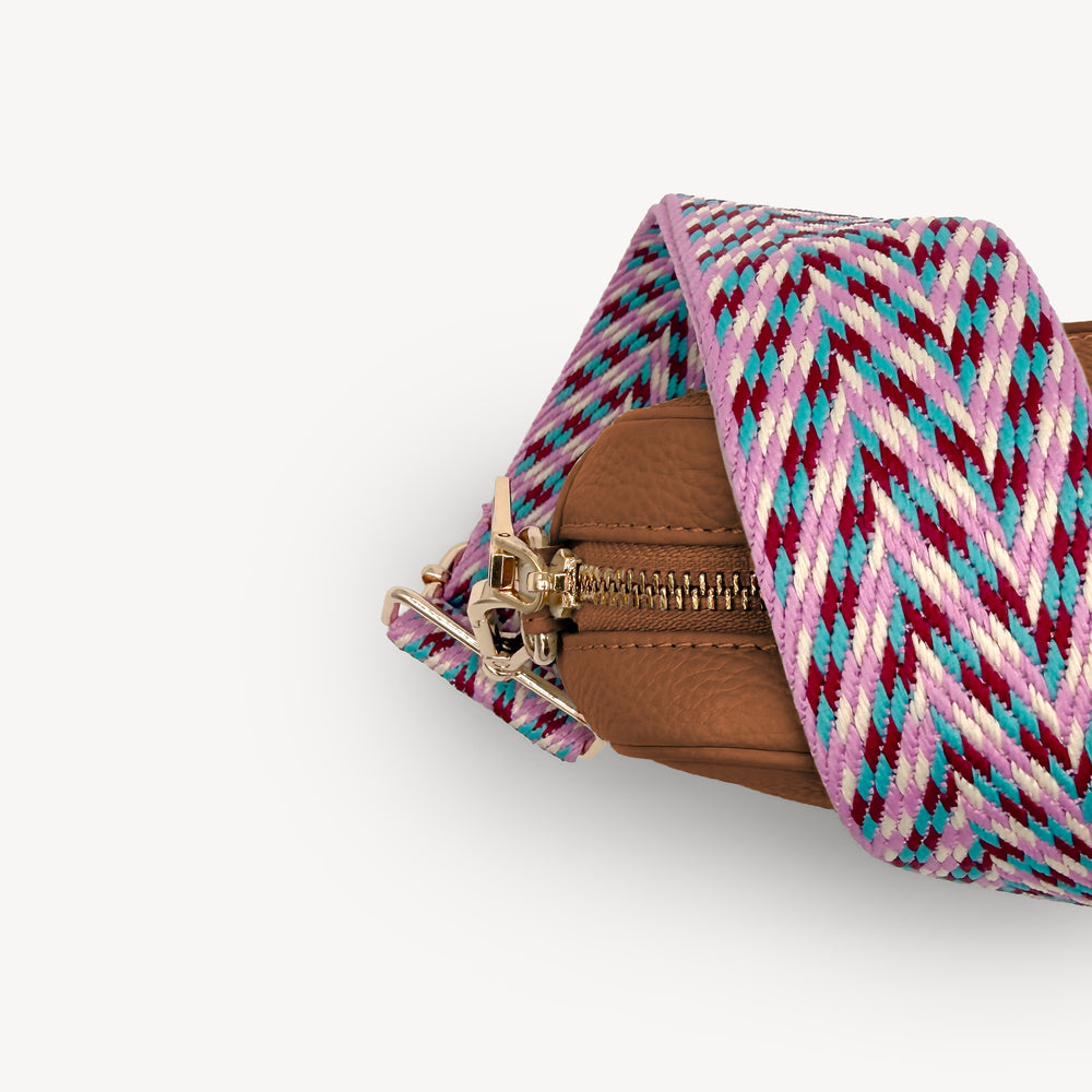 Pink & Blue Herringbone Strap thumbnail-image-43