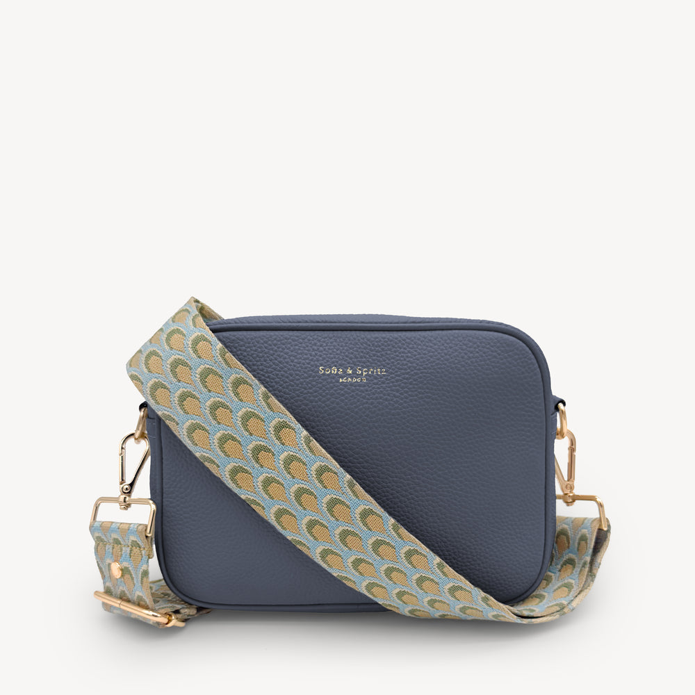 Sky Blue & Stone Peacock Strap thumbnail-image-36