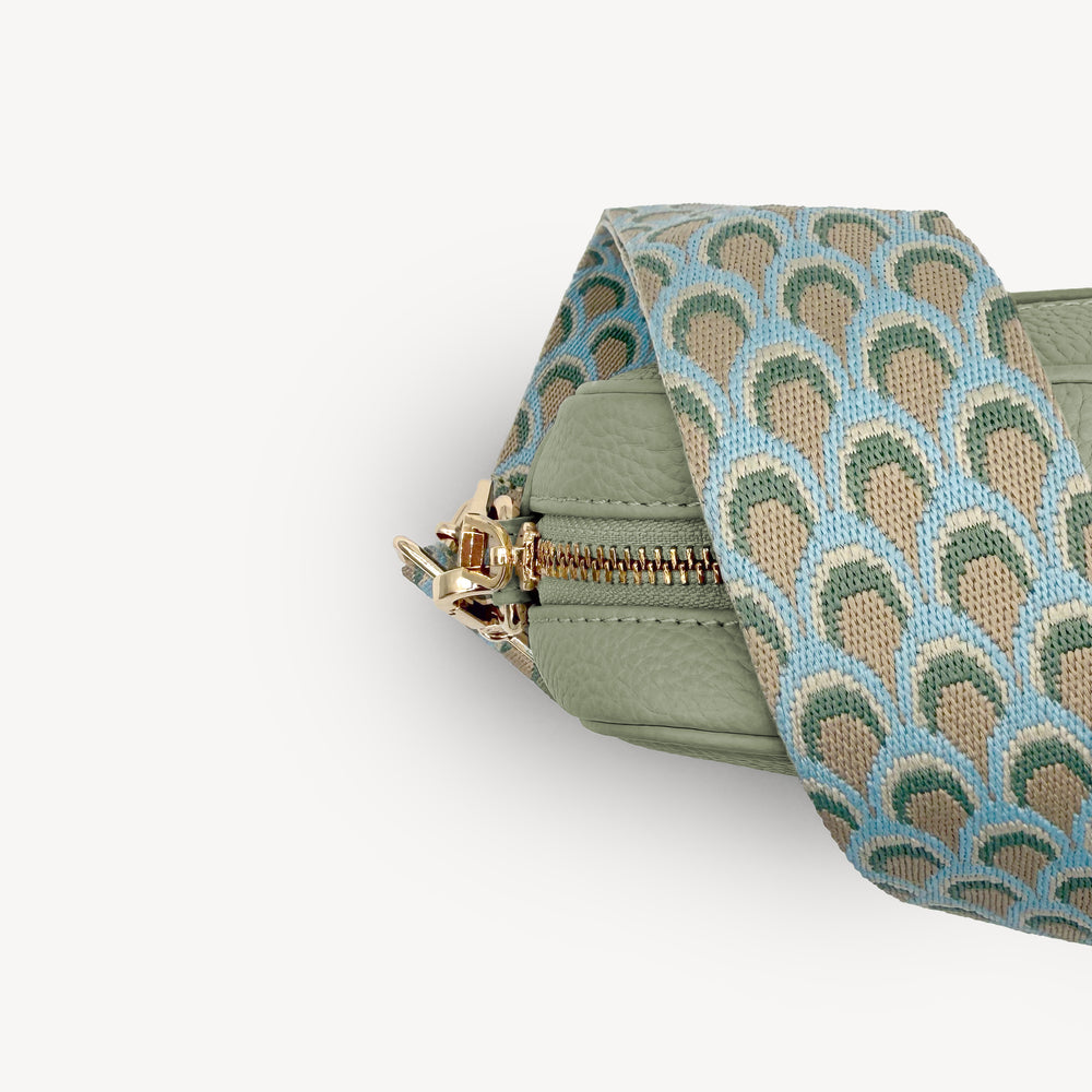 Sky Blue & Stone Peacock Strap thumbnail-image-35