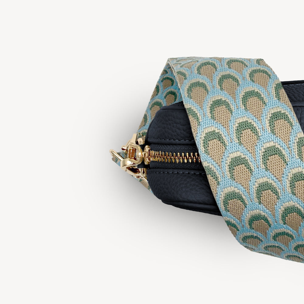 Sky Blue & Stone Peacock Strap thumbnail-image-27