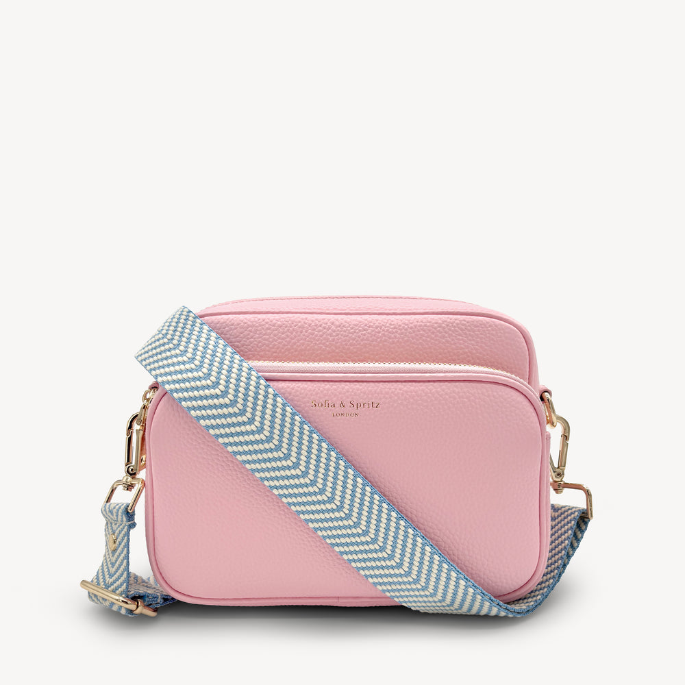 Sky Blue & White Chevron Strap thumbnail-image-43