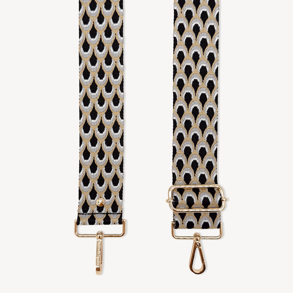 Black & Grey Peacock Strap thumbnail-image-1