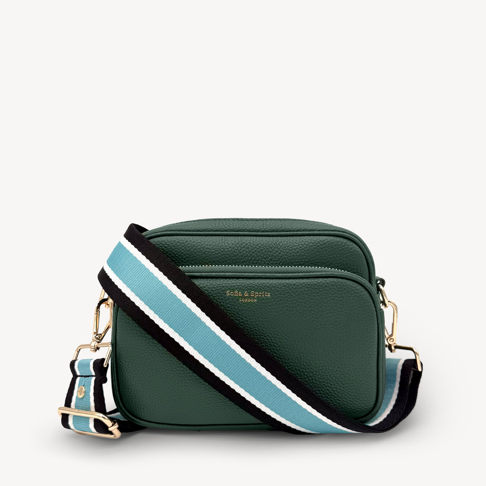 Sky Blue & Black Stripe Strap thumbnail-image-17
