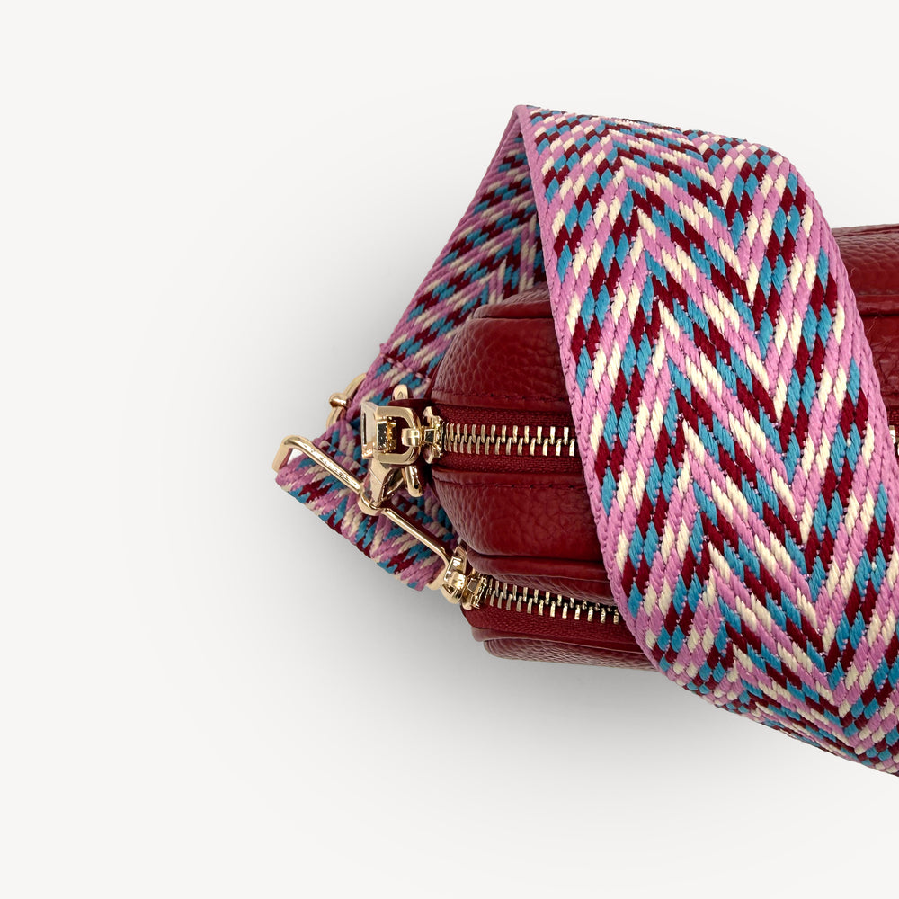 Pink & Blue Herringbone Strap thumbnail-image-4