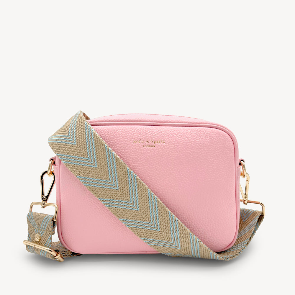 Pale Blue & Tan Arrow Strap thumbnail-image-25