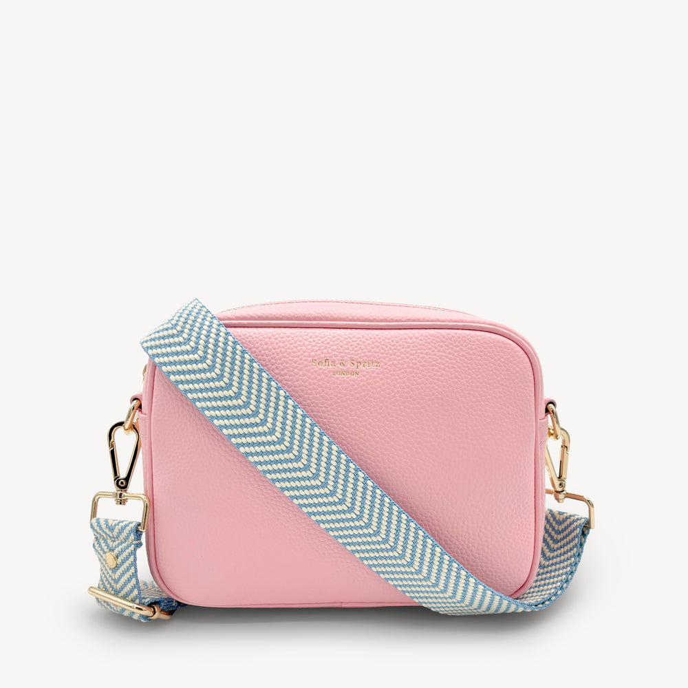 Sky Blue & White Chevron Strap thumbnail-image-25