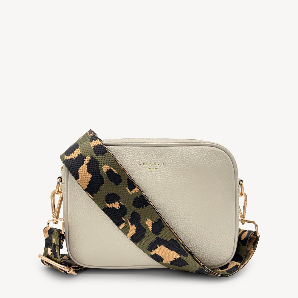 Olive Green & Gold Leopard Strap thumbnail-image-3